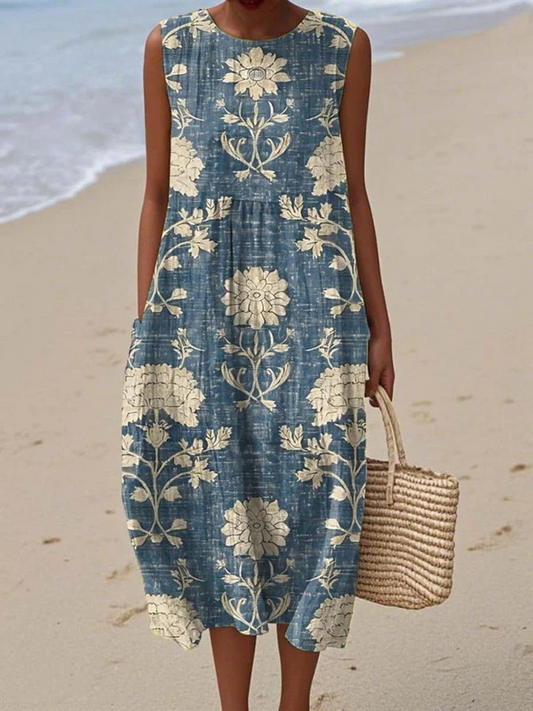 BELLE | ABITO MIDI BOHO