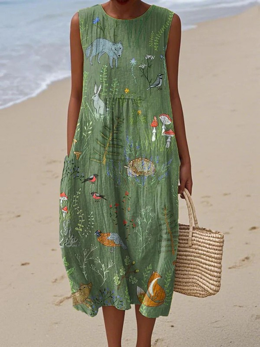 HOPE | ABITO MIDI WOODLAND