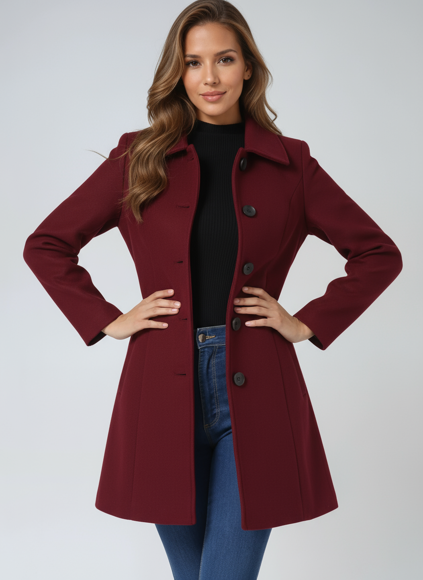 GRACE | CAPPOTTO CON ZIP IMPERMEABILE E ANTIVENTO