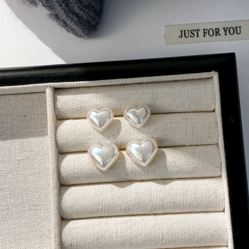 EMILY | ORECCHINI A LOBO CON PERLE LOVING HEARTS