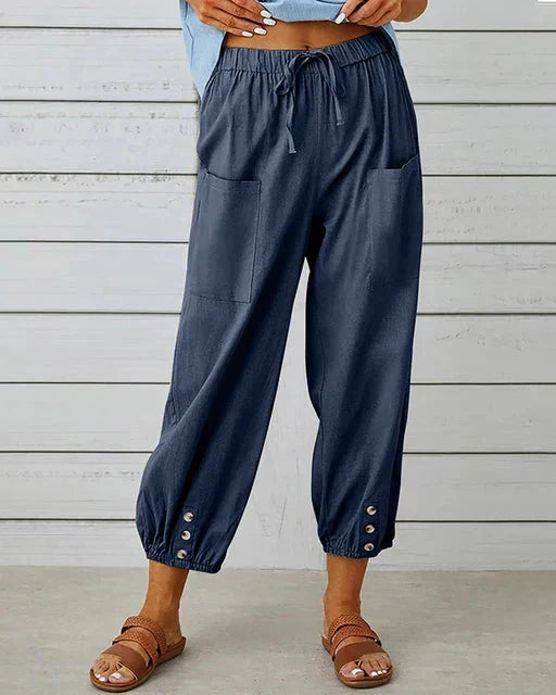 PATRICIA | PANTALONI DA GIORNO CON TASCHE