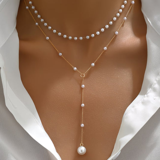 MARGAUX | COLLANA DI PERLE GRADUATE