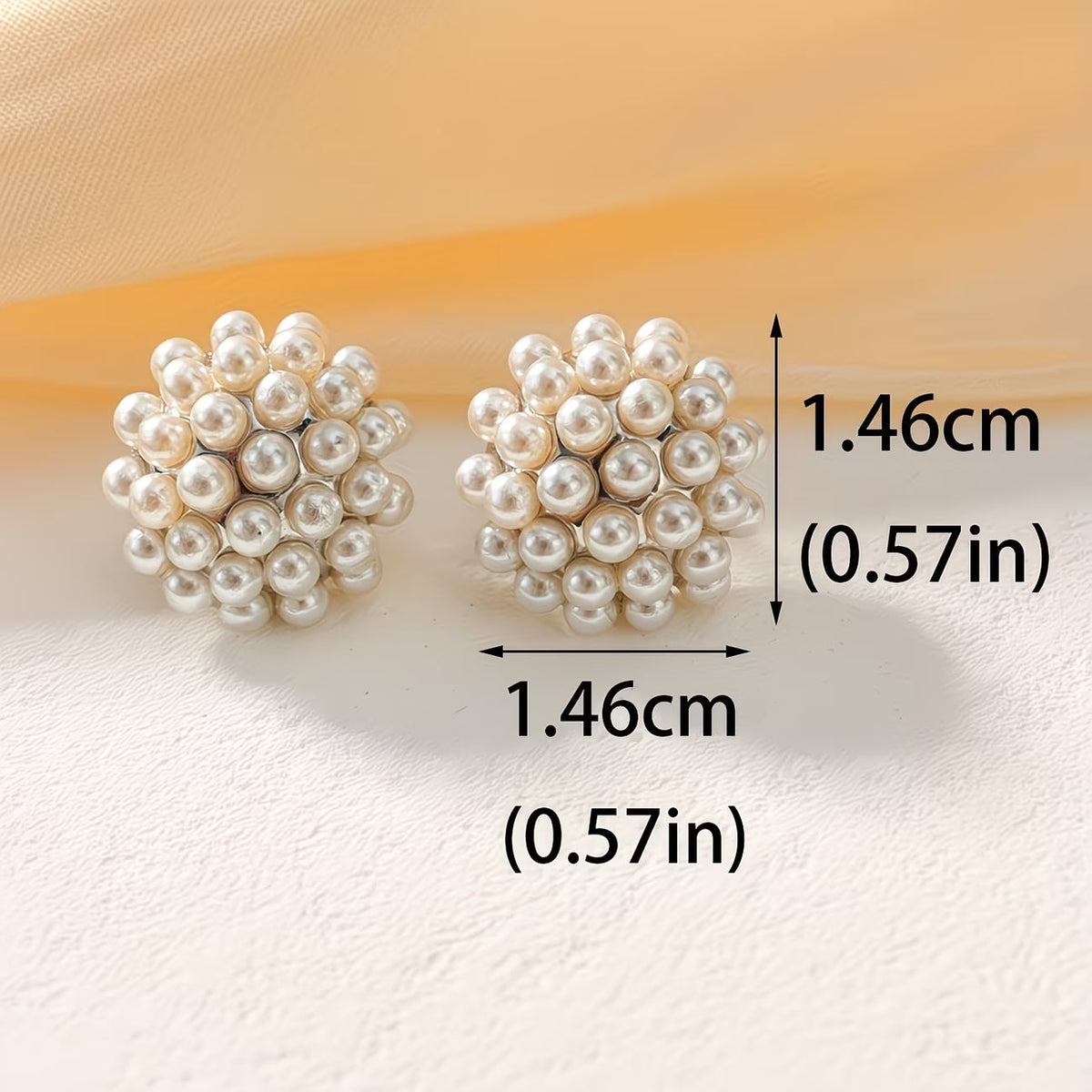 SERENA | ORECCHINI A LOBO CON PERLA DOME