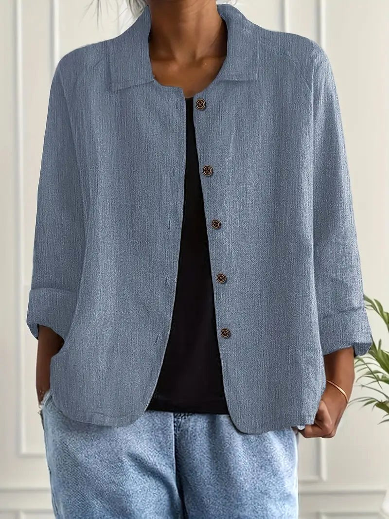 WILHELMINE | CAMICETTA IN TESSUTO CRINKLE