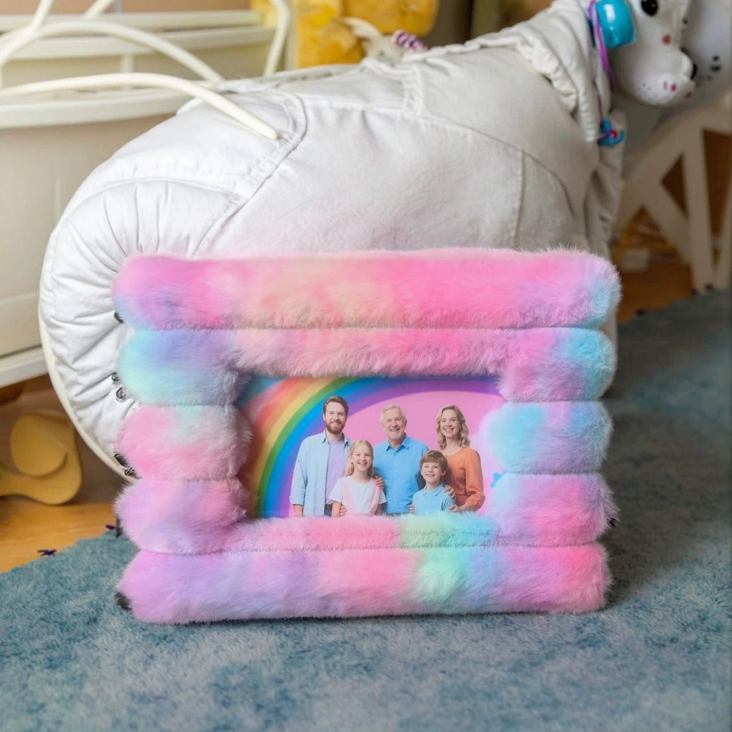PASTELORA | CORNICE PORTAFOTO SOFFICE ARCOBALENO