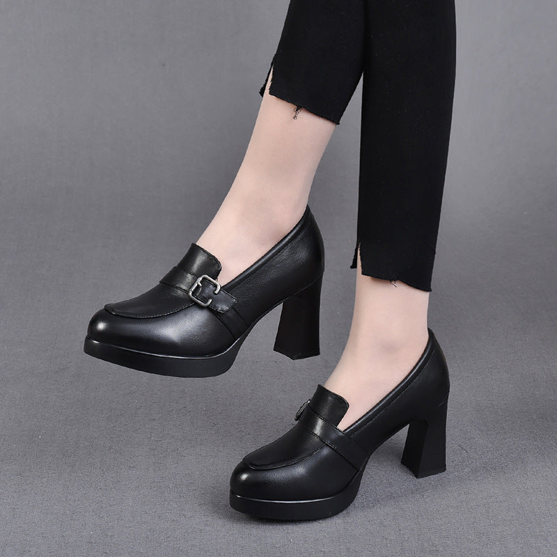 VERA | SCARPE CLASSICHE CON TACCO IN PELLE