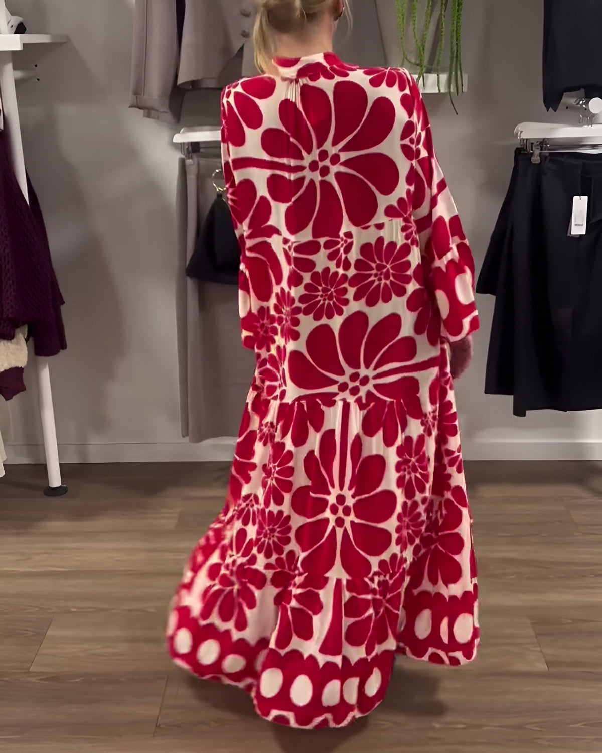 MARIELLE | ABITO LUNGO ELEGANTE CON STAMPA