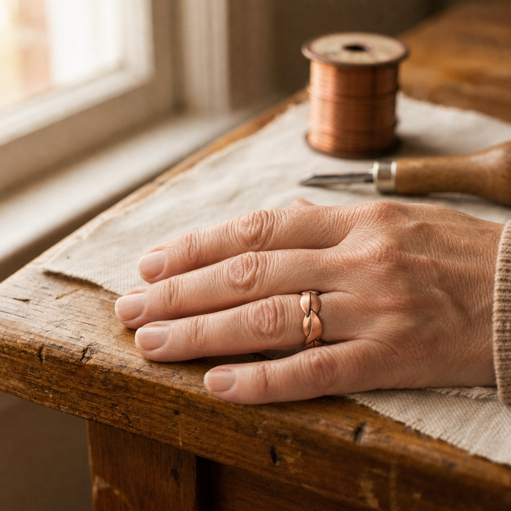 MABEL | ANELLO IN RAME BIND