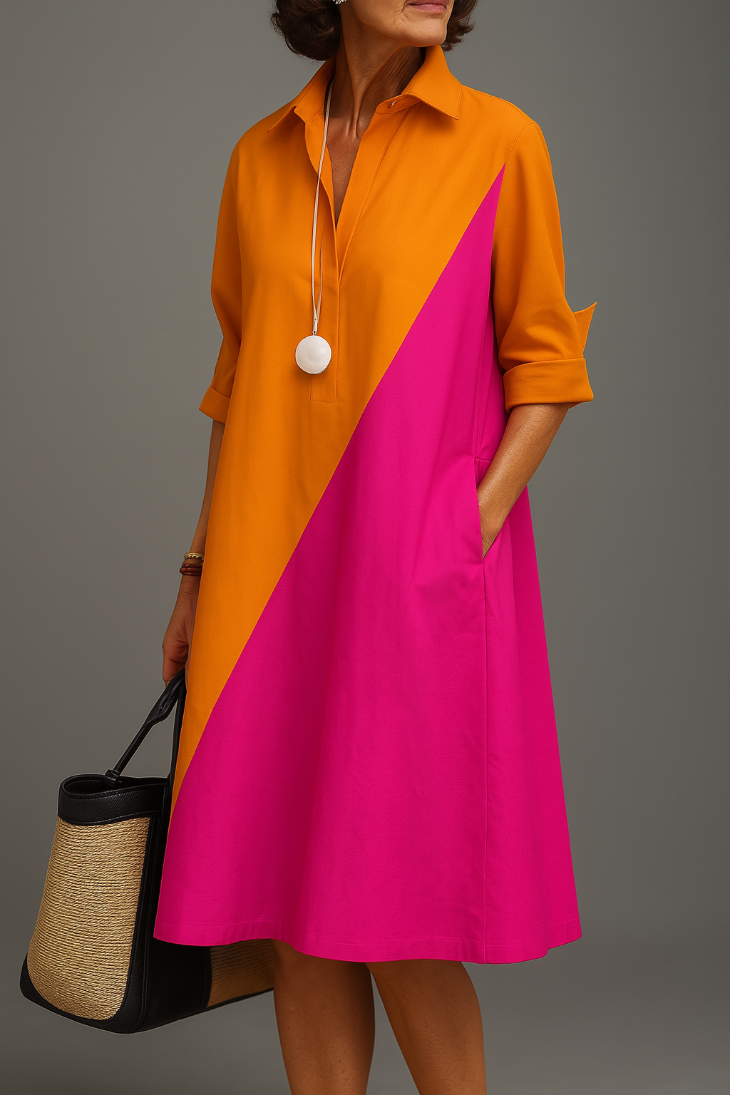 KAYLA | ABITO MIDI SPENSIERATO ED ELEGANTE