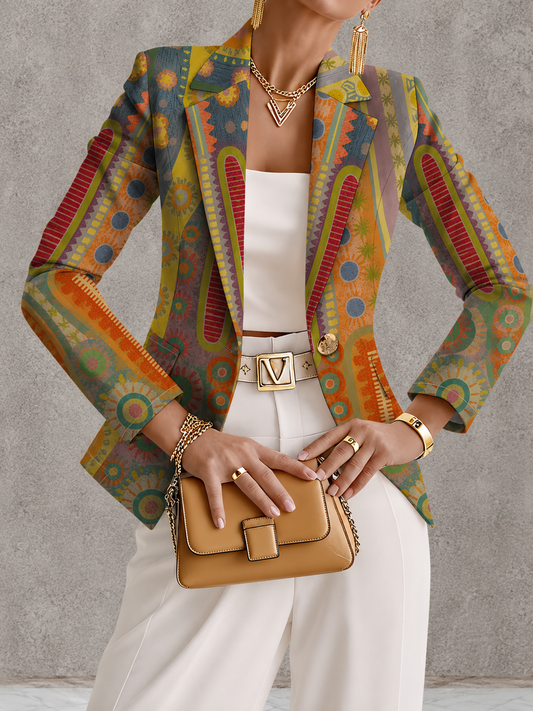 FAUSTINE | BLAZER CON MEDAGLIONE BOHEMIAN