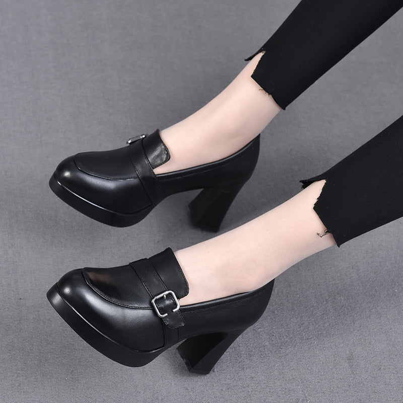 VERA | SCARPE CLASSICHE CON TACCO IN PELLE