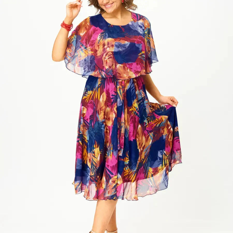 JUDITH | ABITO IN CHIFFON TAGLIE COMODE