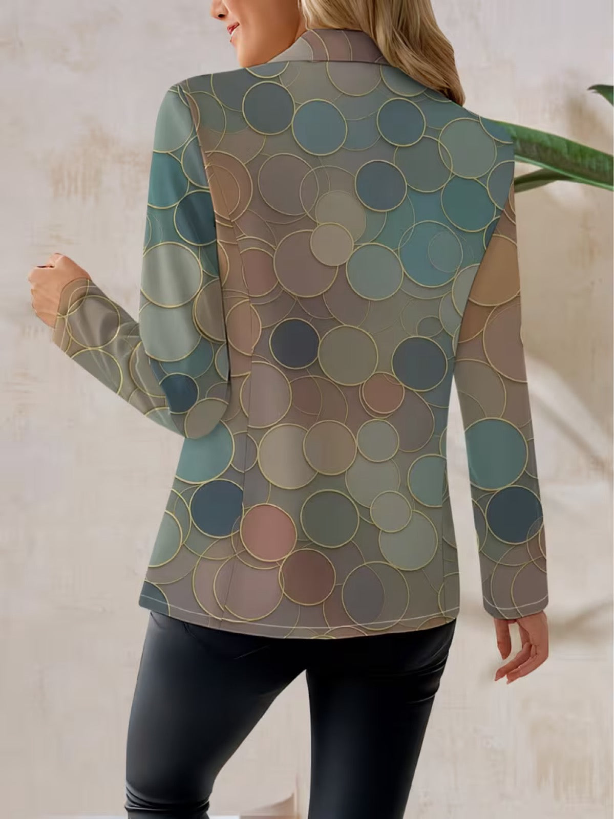 CAPUCINE | BLAZER A MOSAICO A PUNTI