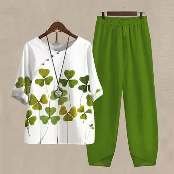 GWENDOLYN | COMPLETO CAMICIA E PANTALONE COMFORTABLE CHIC