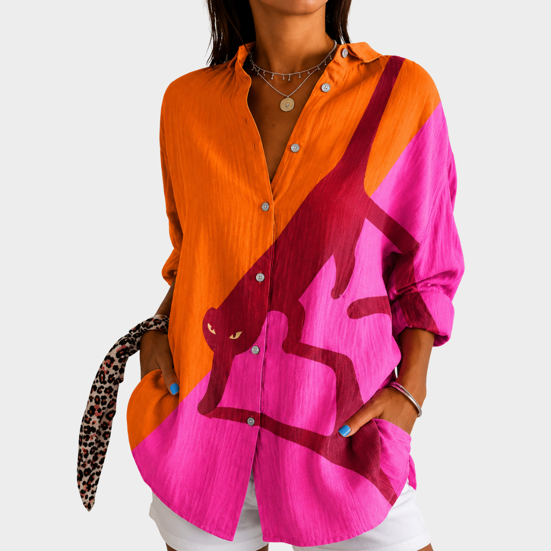 VIVIAN | CAMICETTA STATEMENT SUNSET SAFARI