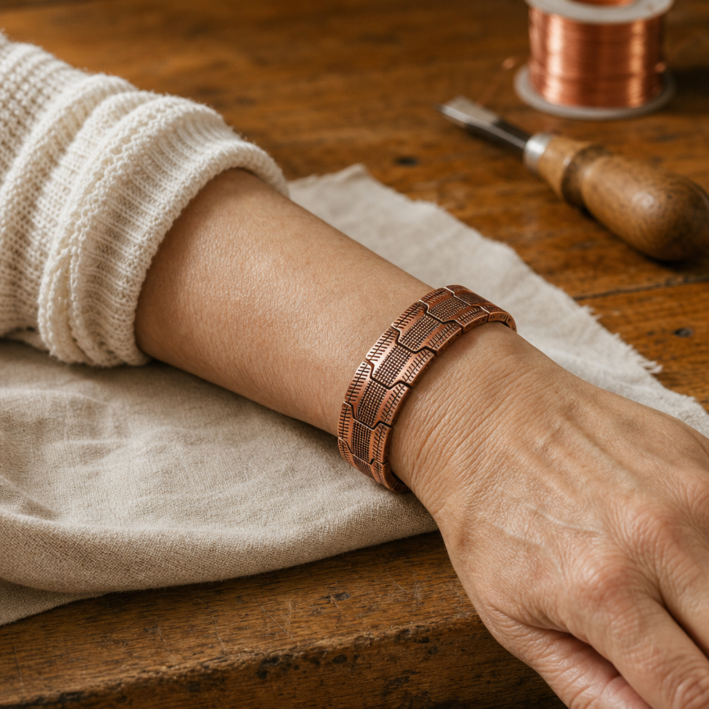 ELLIE | BRACCIALE IN RAME CRAG
