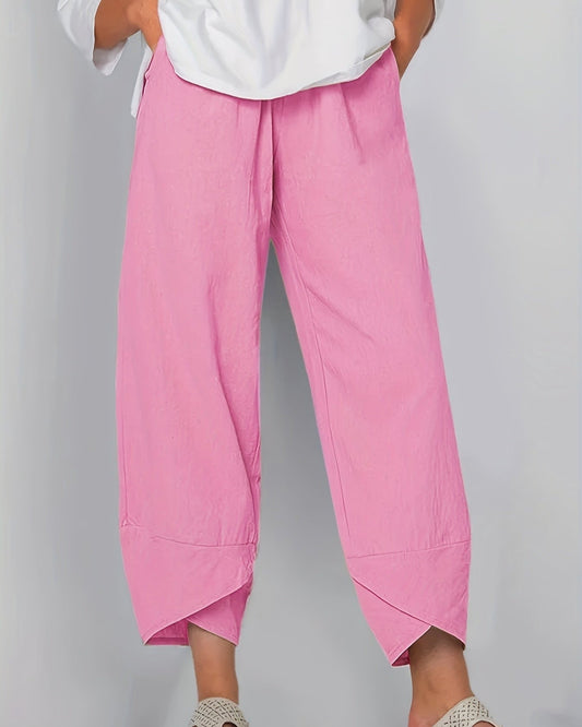 GLENDA | PANTALONI ASIMMETRICI CORTI