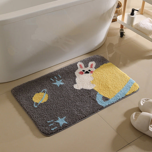 MOONBUNNY | TAPPETINO DA BAGNO ANTISCIVOLO A FORMA DI CONIGLIETTO