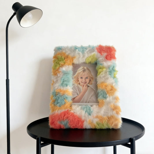 MIRELLE | CORNICE PORTAFOTO FLUFFY MULTICOLORE