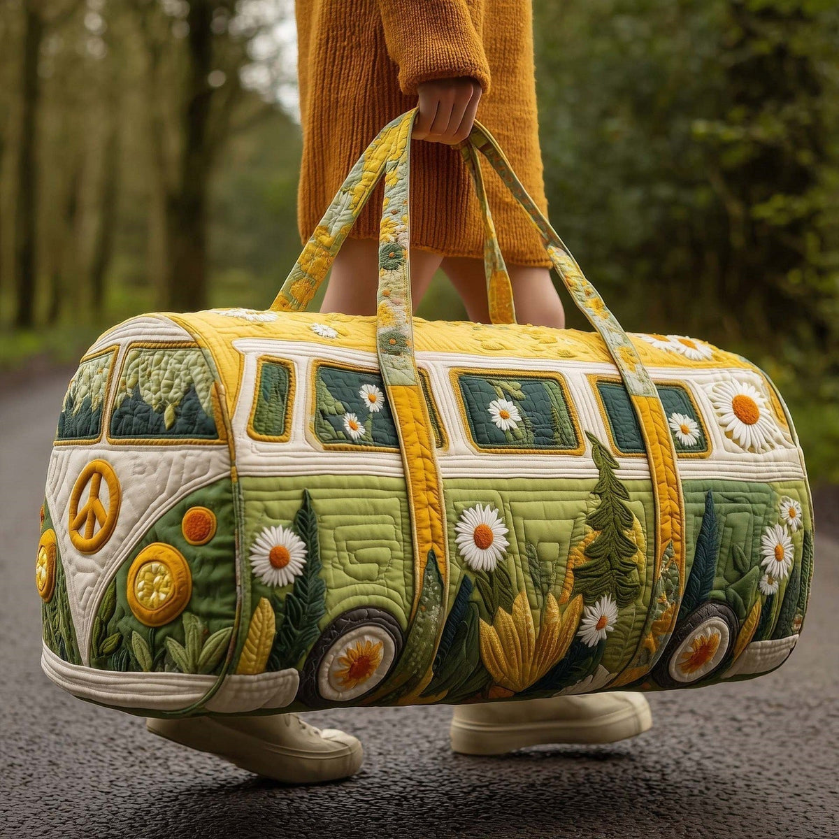 MEADOWVANA | BORSONE DA VIAGGIO TRAPUNTATO