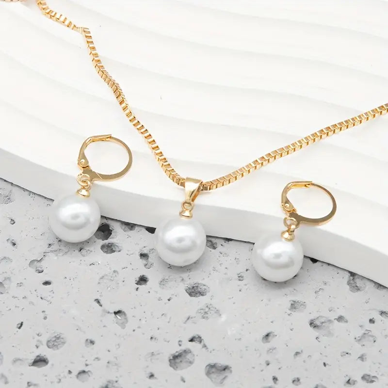 GRACELYN | ELEGANTE SET DI COLLANE DI PERLE GRAZIOSE