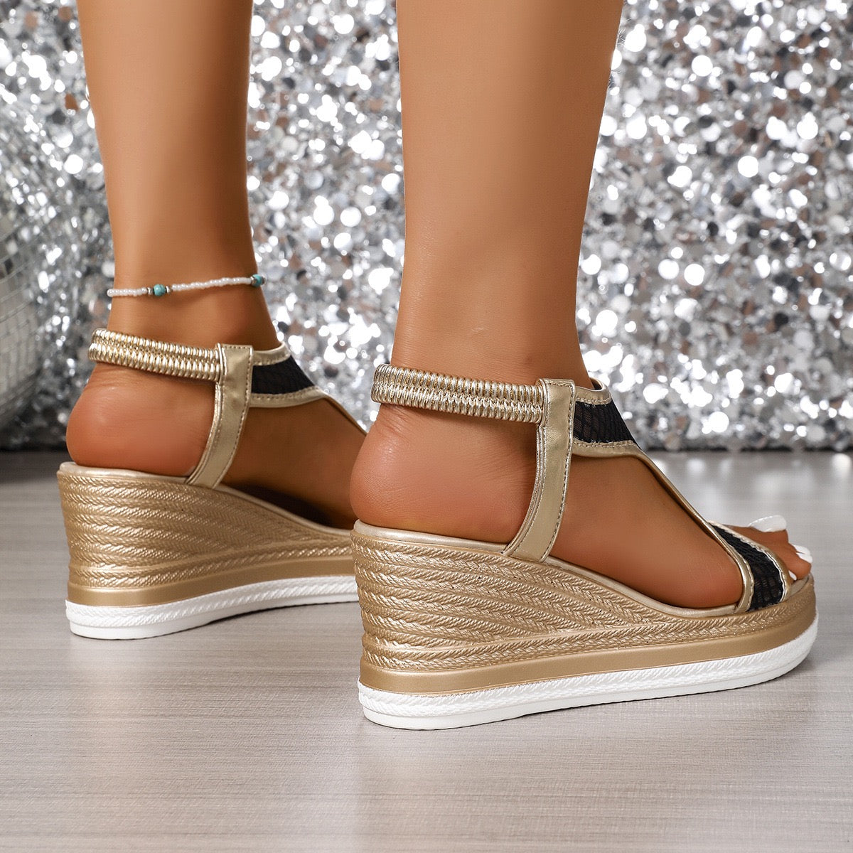 YVONNE | ELEGANTI SANDALI ORTOPEDICI CON ZEPPA SLIP-ON