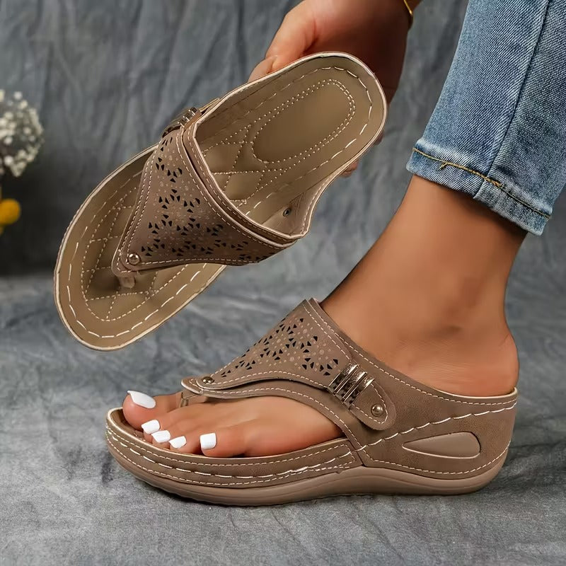 GLENDA | SANDALI CON ZEPPA DI SOSTEGNO