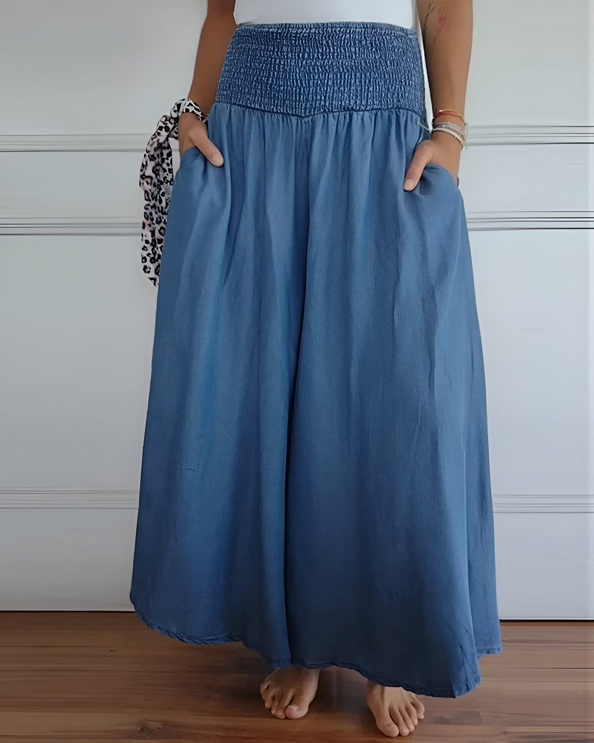 LORRAINE | PANTALONI COMODI CON VITA ELASTICIZZATA