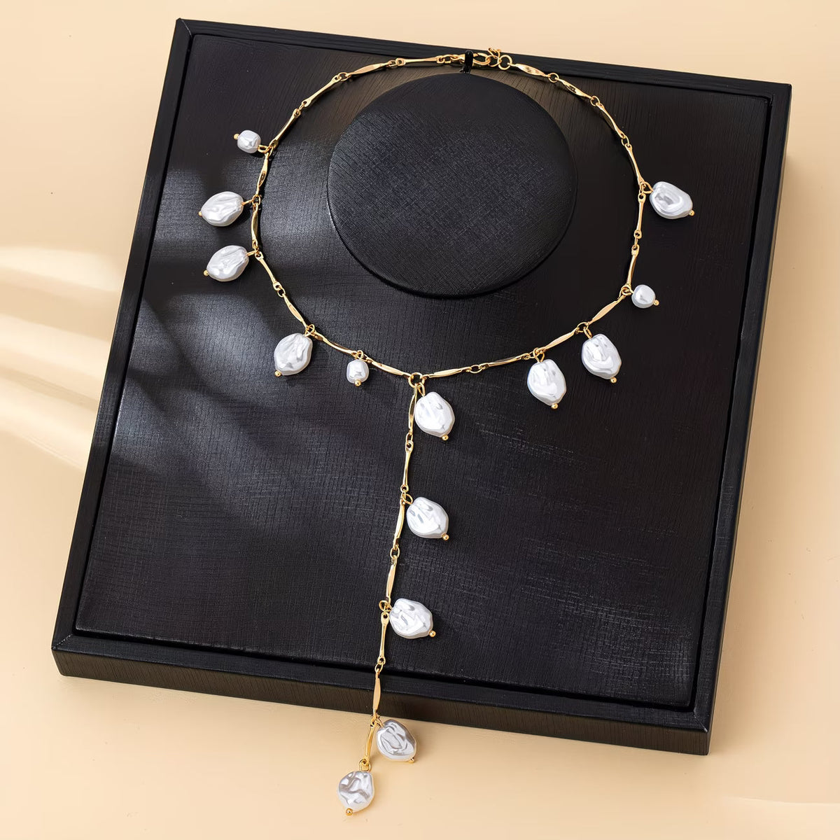 SELENE | COLLANA MYSTICAL PEARL WATERFALL