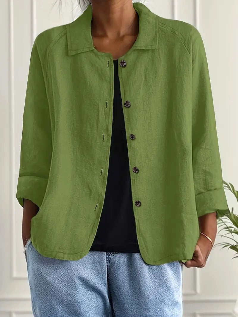 CALLISTE | CAMICETTA VERDE MUSCHIO