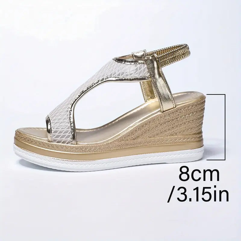 YVONNE | ELEGANTI SANDALI ORTOPEDICI CON ZEPPA SLIP-ON