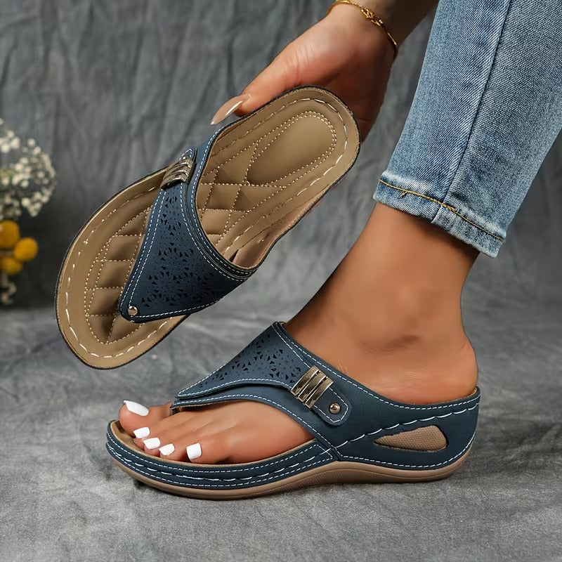 GLENDA | SANDALI CON ZEPPA DI SOSTEGNO