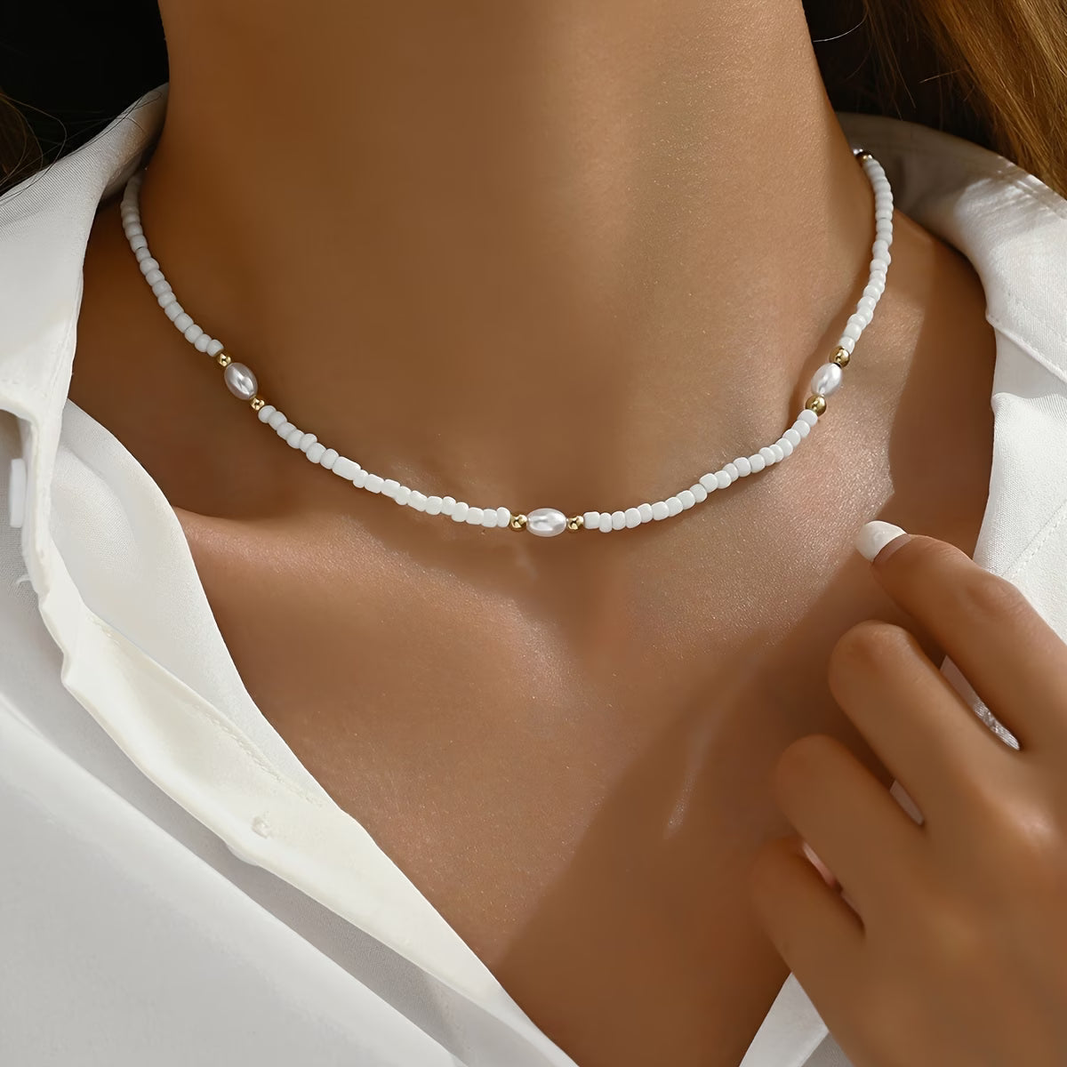 CLARA | COLLANA CON PERLE DELICATE