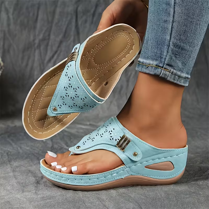 GLENDA | SANDALI CON ZEPPA DI SOSTEGNO