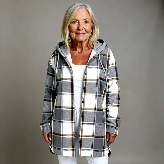 MARTINA | GIACCA DA DONNA IN MESH CON ABBOTTATURA