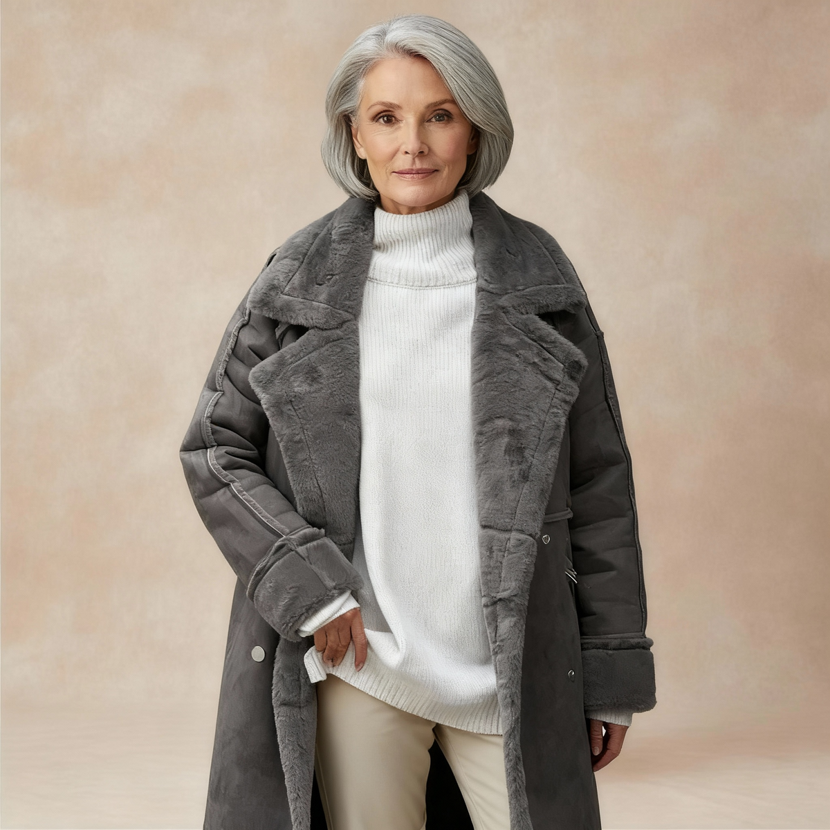 ELMSWORTH | TRENCH COAT TEDDY CALDO
