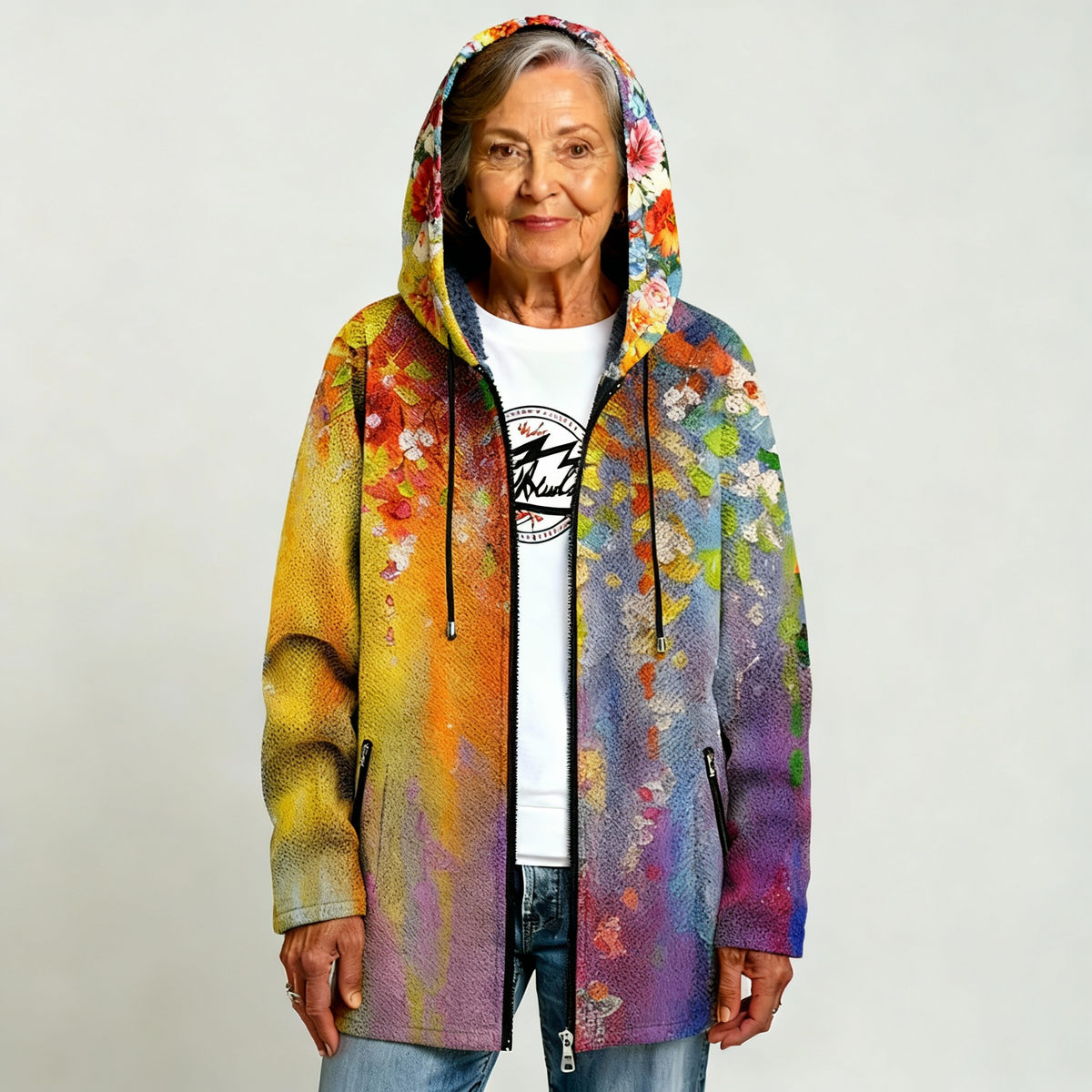 ELOUERA | CARDIGAN DI LUSSO D'ISPIRAZIONE ARTISTICA