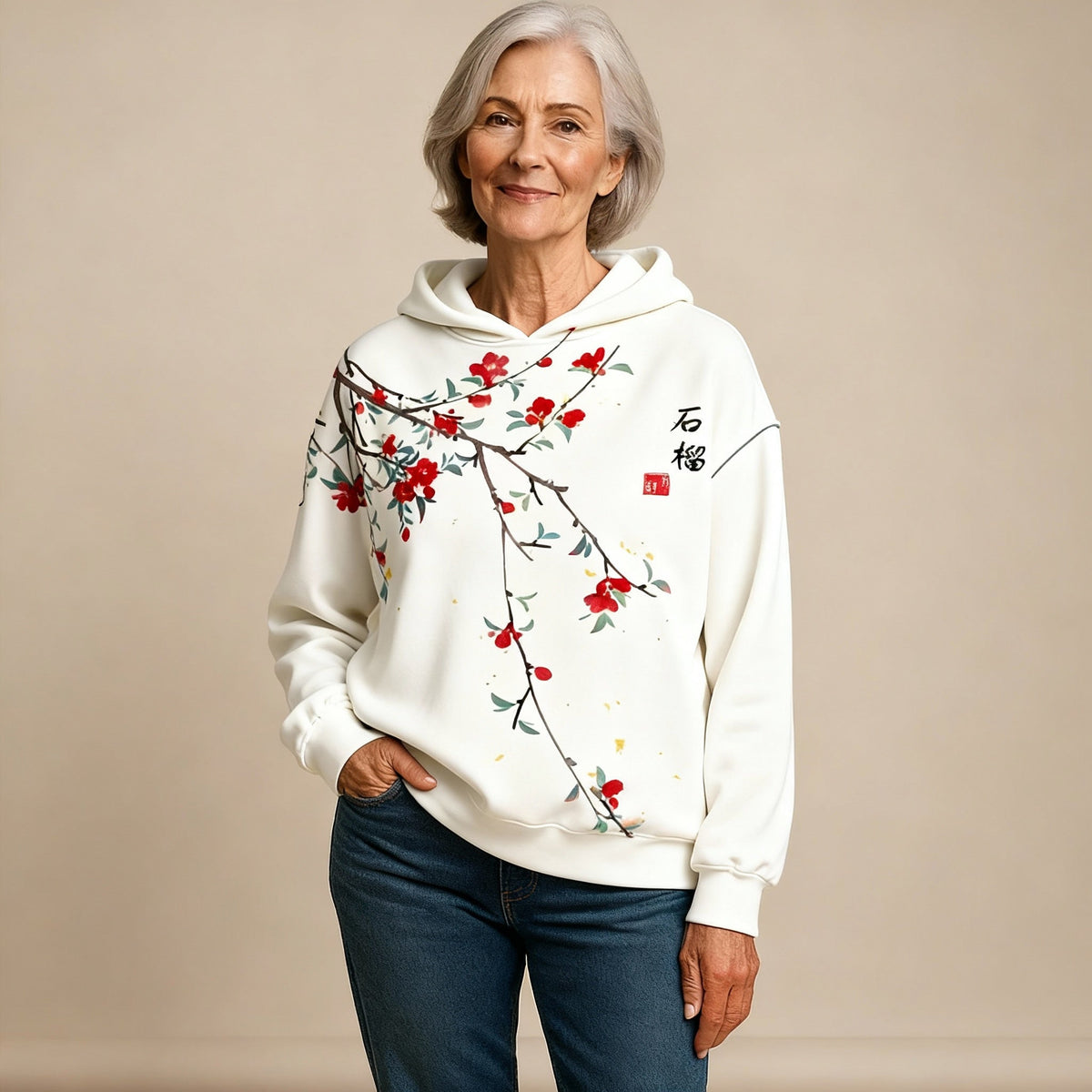 MABEL | FELPA CON CAPPUCCIO SIMPLE COMFORT