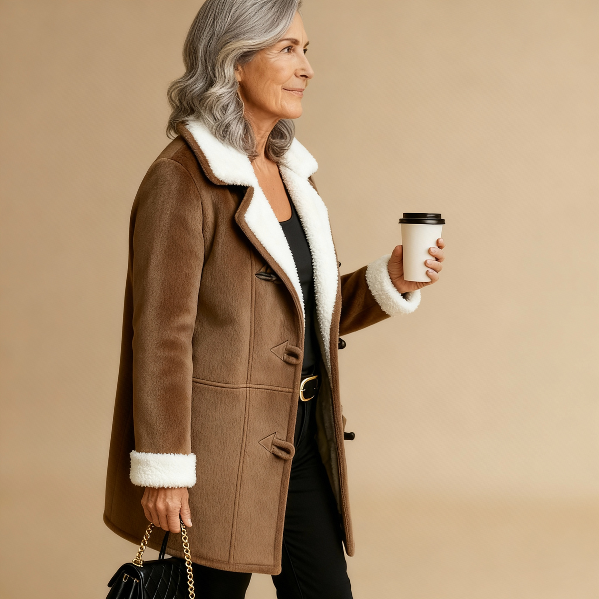CLAIRE | CAPPOTTO INVERNALE FODERATO RAFFINATO
