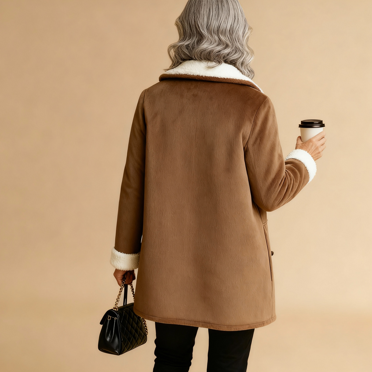 CLAIRE | CAPPOTTO INVERNALE FODERATO RAFFINATO