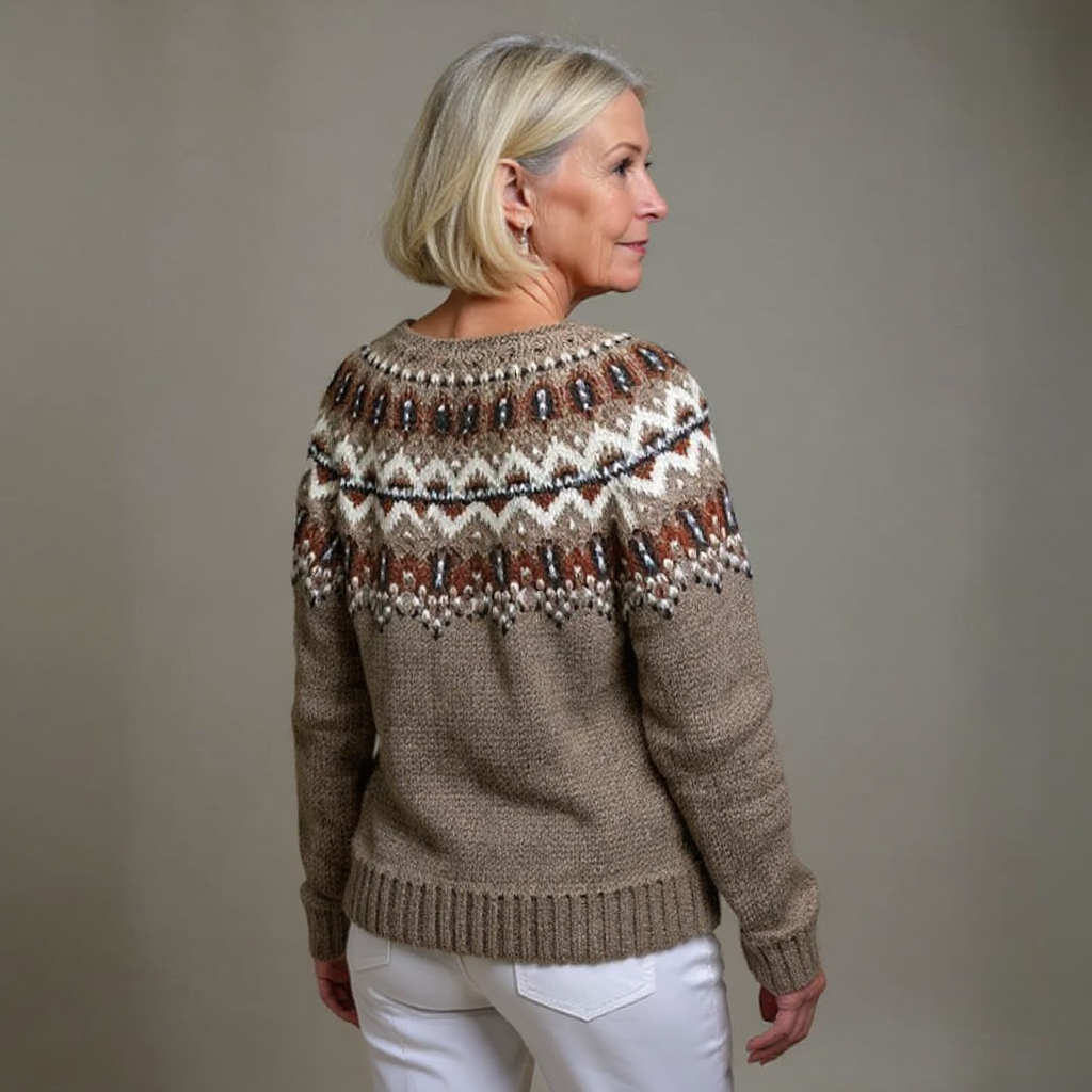 HARLOW | CARDIGAN VINTAGE CLASSICO ISLANDESE