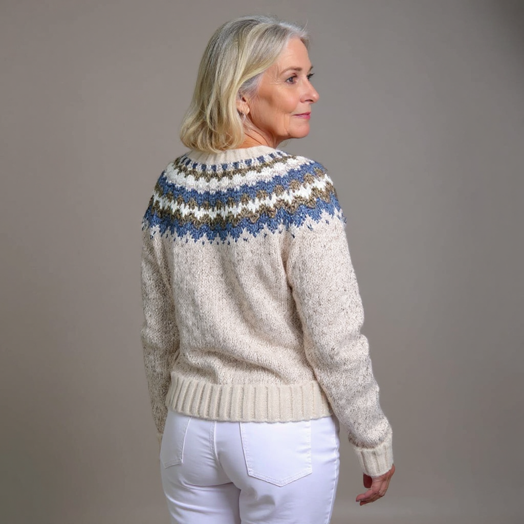 NORA | CARDIGAN ISLANDESE CLASSICO