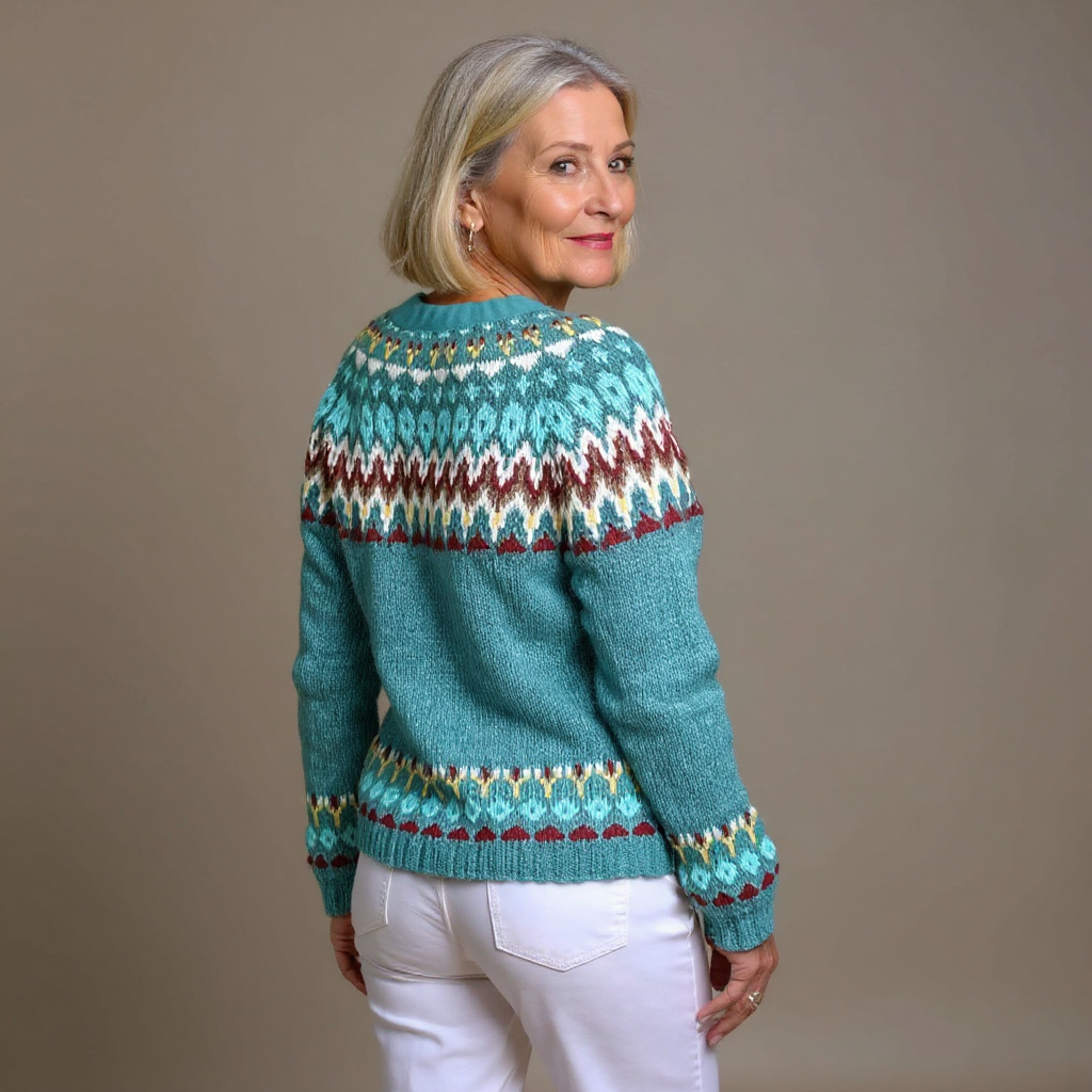 ADELINE | CARDIGAN ISLANDESE CLASSICO