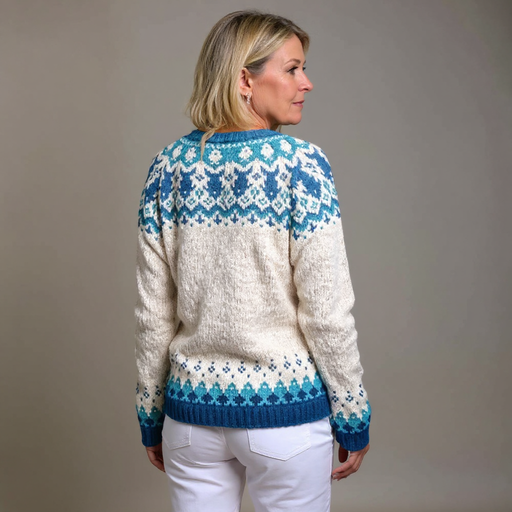 TABITHA | CARDIGAN CLASSICO ISLANDESE