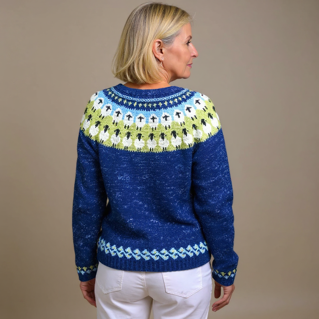 FIONA | CARDIGAN ISLANDESE CLASSICO
