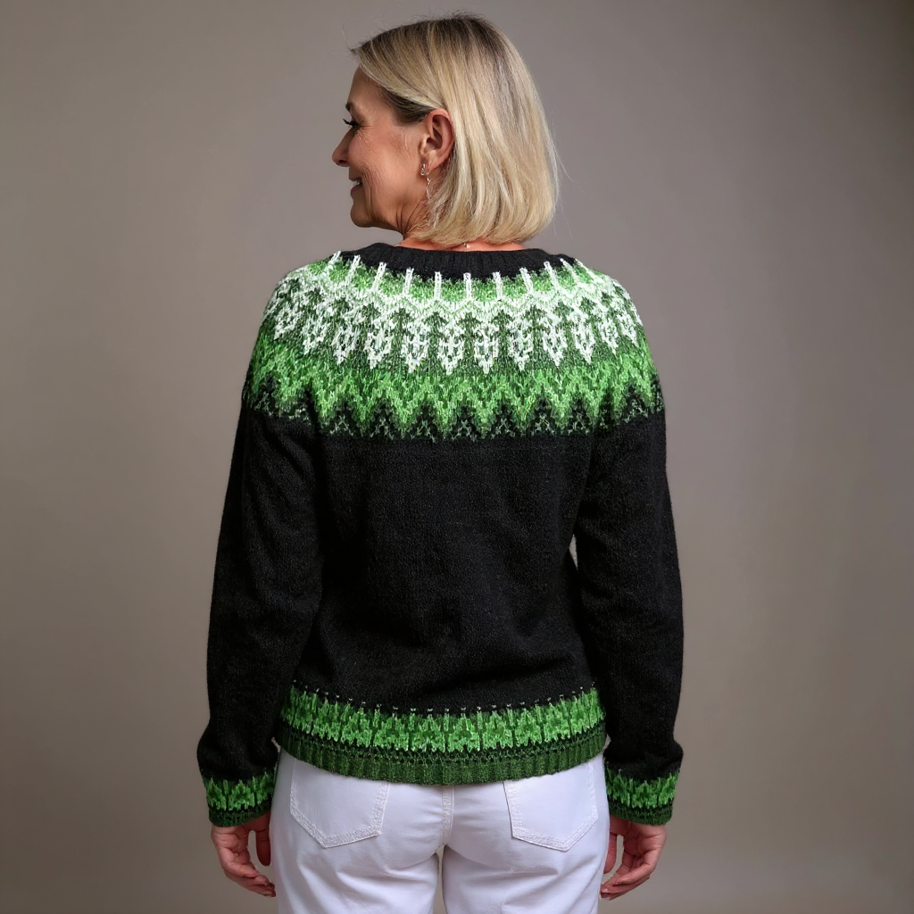 MAISIE | CARDIGAN ISLANDESE RETRÒ