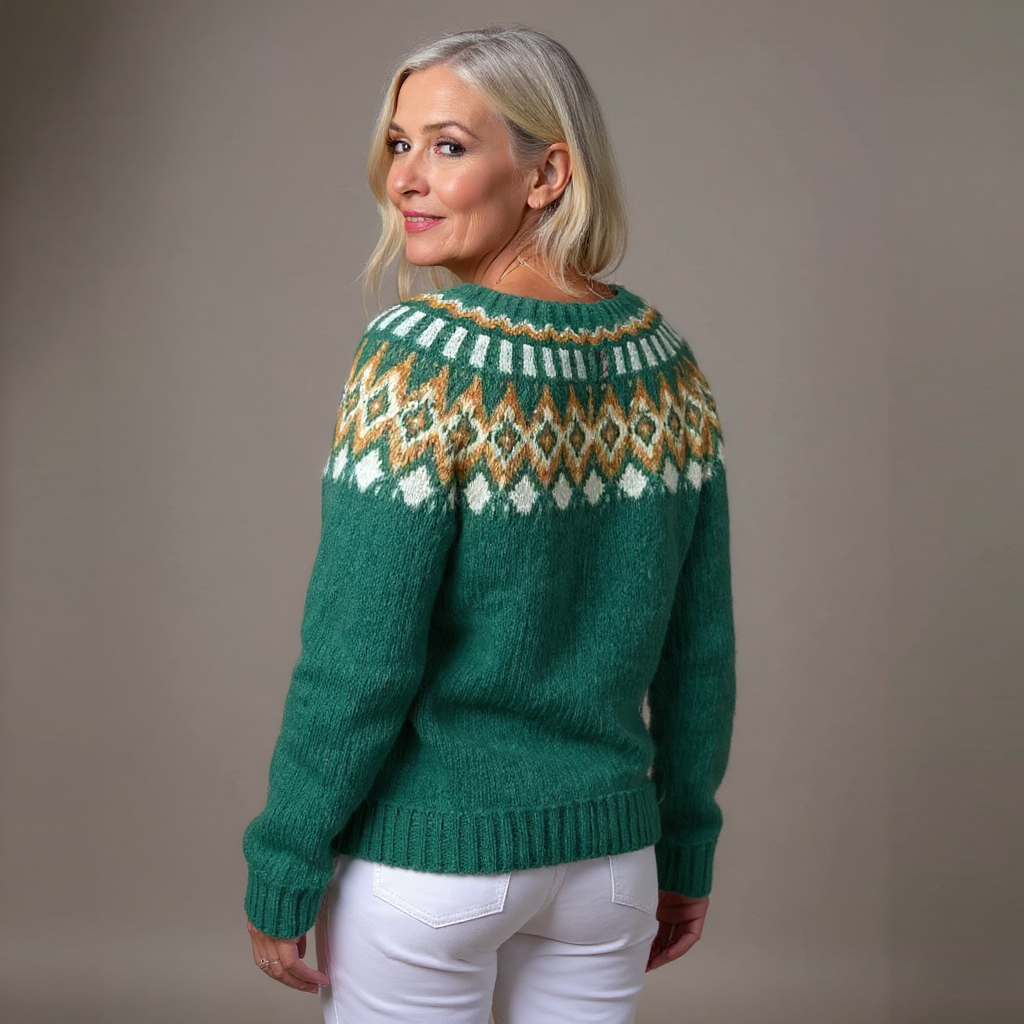 LYDIA | CARDIGAN ISLANDESE CLASSICO