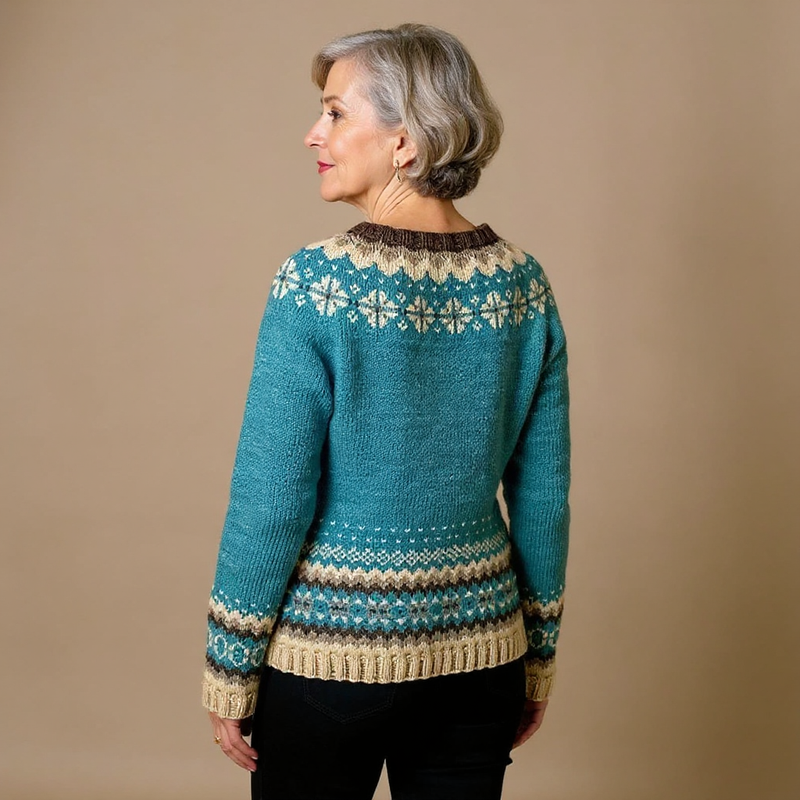 WINIFRED | CARDIGAN ISLANDESE CLASSICO