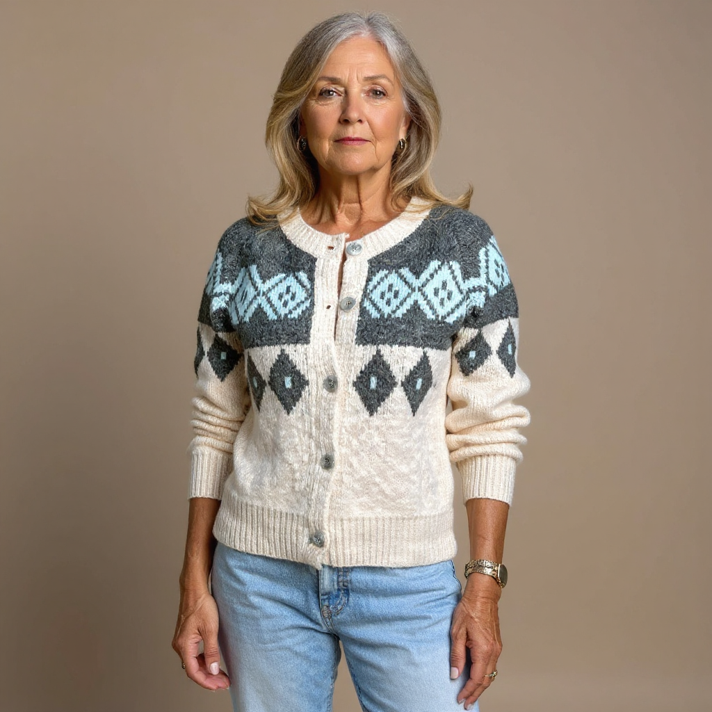 ELOISE | CARDIGAN RETRÒ ISLANDESE