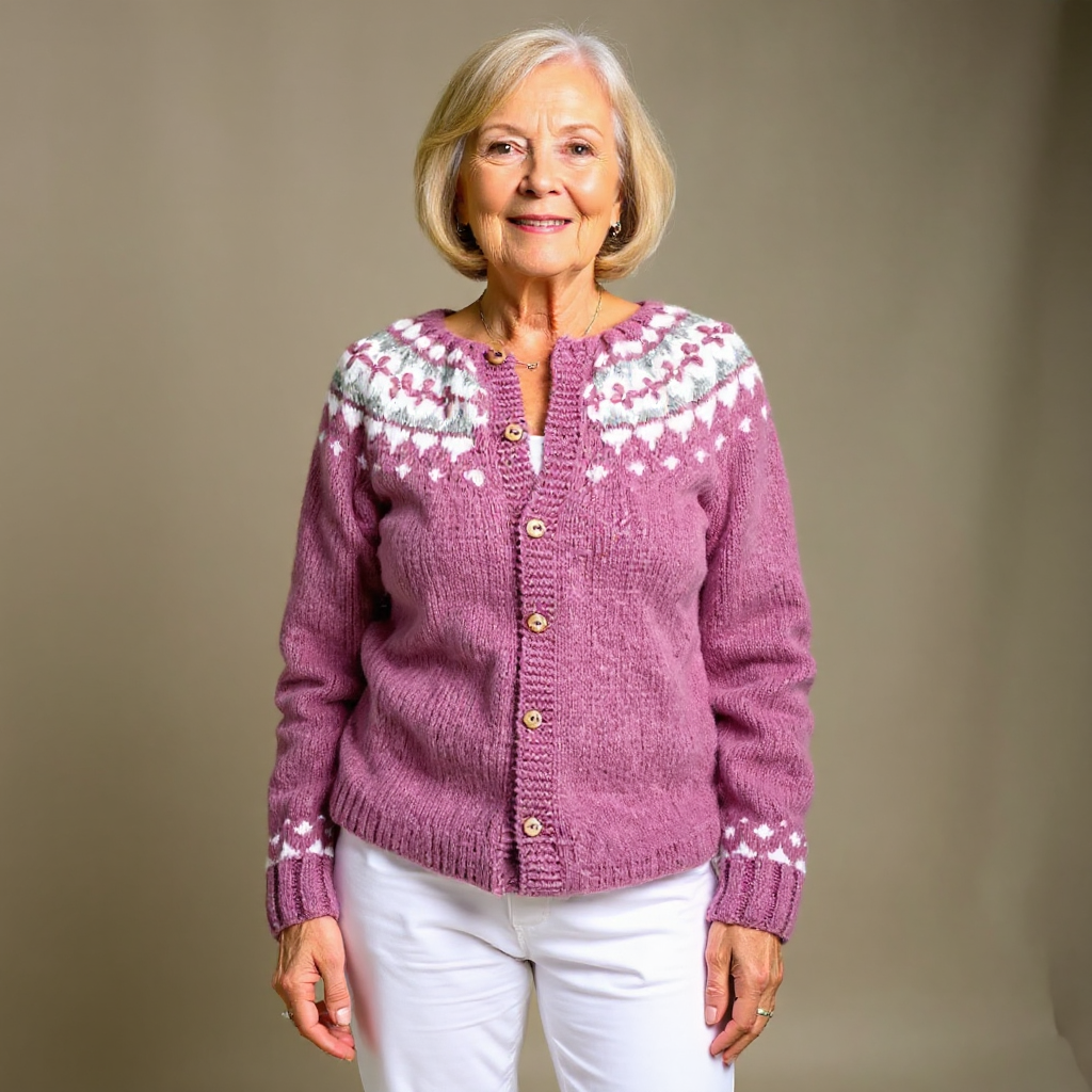 MATILDA | CARDIGAN ISLANDESE RETRÒ